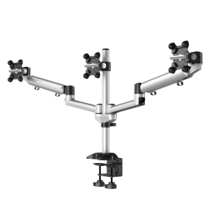 Triple Monitor Desk Mount for Compatible Apple Displays